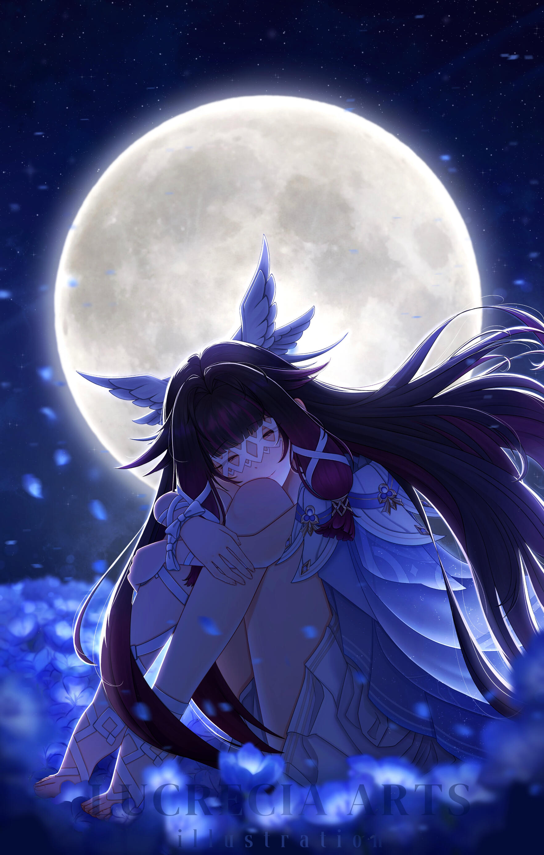 Columbina Genshin Impact Illustration
